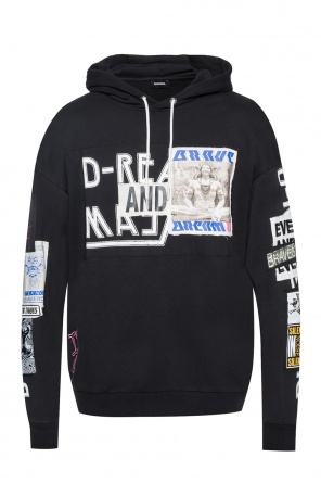 Patched sweatshirt, zdjęcie 1 Patched sweatshirt od Diesel